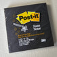 Black Sticky Memo Pad Kawaii Stationery Collectible Gifts