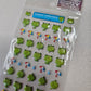 Kamio Frog Collection Kawaii Stickers Sticker Sheet Japan Cute Gifts