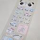 Tare Panda Stickers Sticker Sheet Kawaii Japan Collectible Cute Gifts