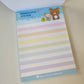 Rilakumma Memo Pad Kawaii Sticker Page Stationery Collectible Gifts