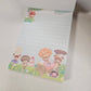 Kinoko no mori Large Memo Pad Crux Kawaii Stationery Notepad