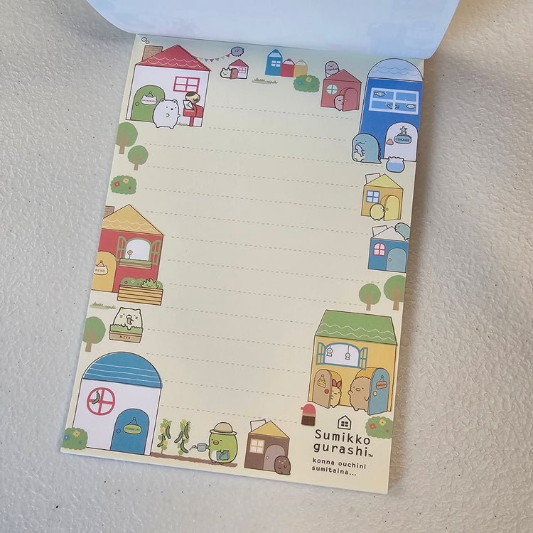 Sumikko Gurashi Memo Pad Kawaii Stationery Collectible Gifts Used