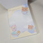 San-x Rilakkuma Large Memo Pad Rain Kawaii Stationery Notepad Collectible Gifts