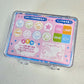 Awawa chan Kawaii Stamp set stampers Japan Retro Collectible Gifts Planner Used