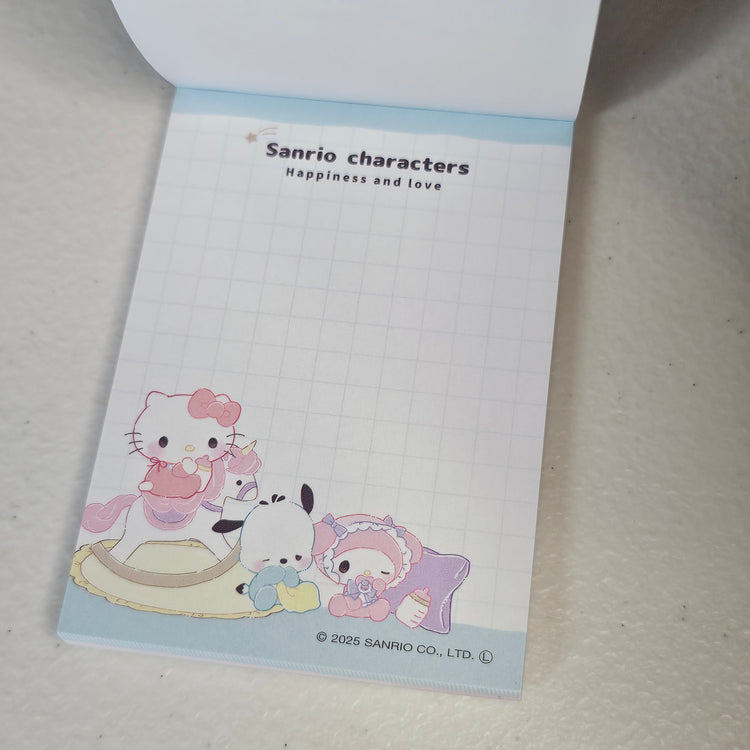 Kawaii Characters Mini Memo Pad Japan Stationery Collectible Gifts Deadstock