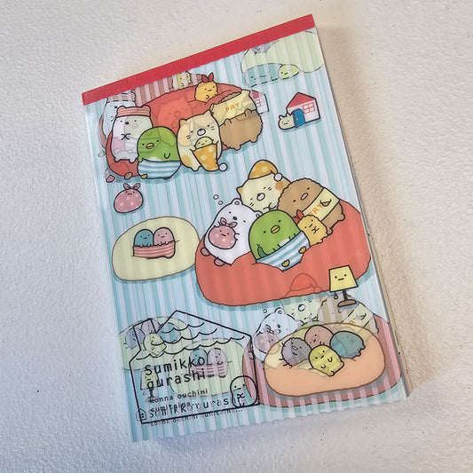 Sumikko Gurashi Memo Pad Kawaii Stationery Collectible Gifts Used