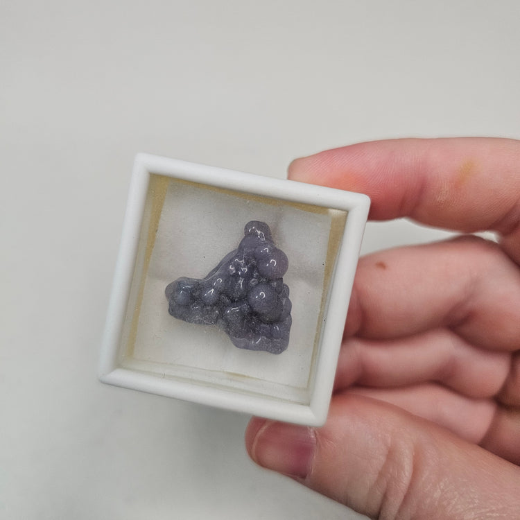 Polished Grape Agate Crystals Minerals Thumbnails Natural Specimen Collectible