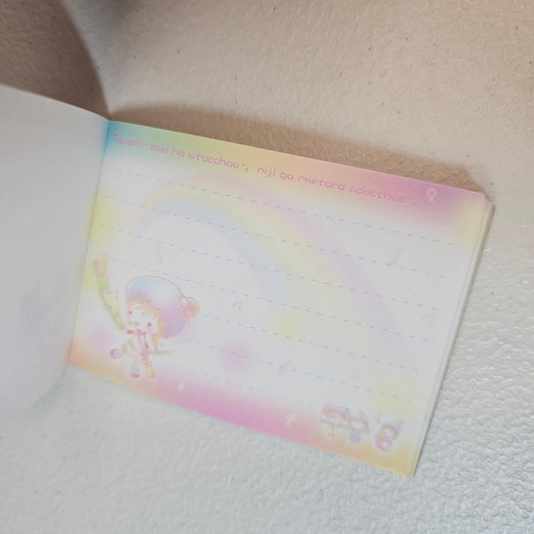 Grimm Chan Mini Memo Pad Kawaii Stationery Collectible Gifts USED