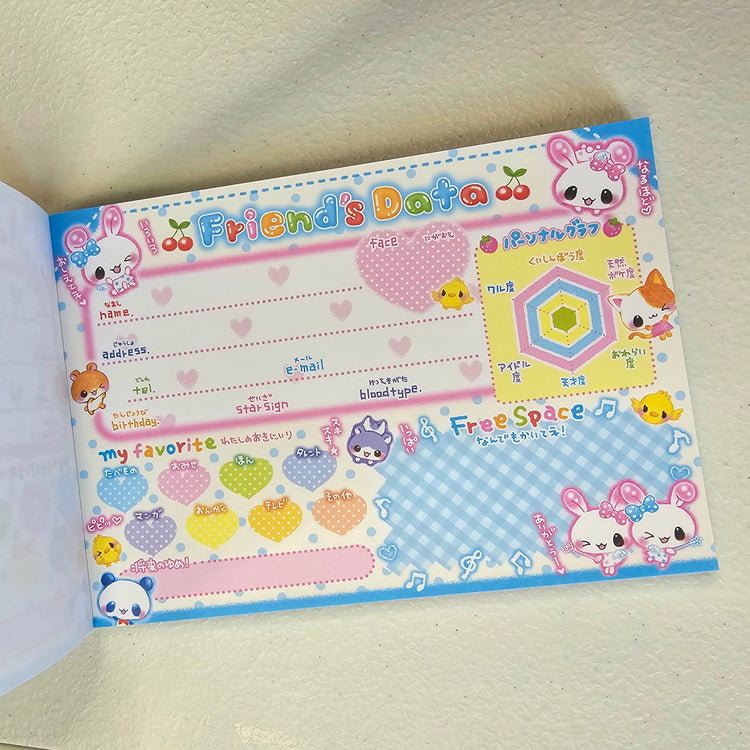 Dream Candy Twins Memo Pad Kawaii Stationery Collectible Gifts