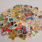 Cartoon Character Kawaii Sticker Flakes 100 Lot Sack Gifts Collectible Japan