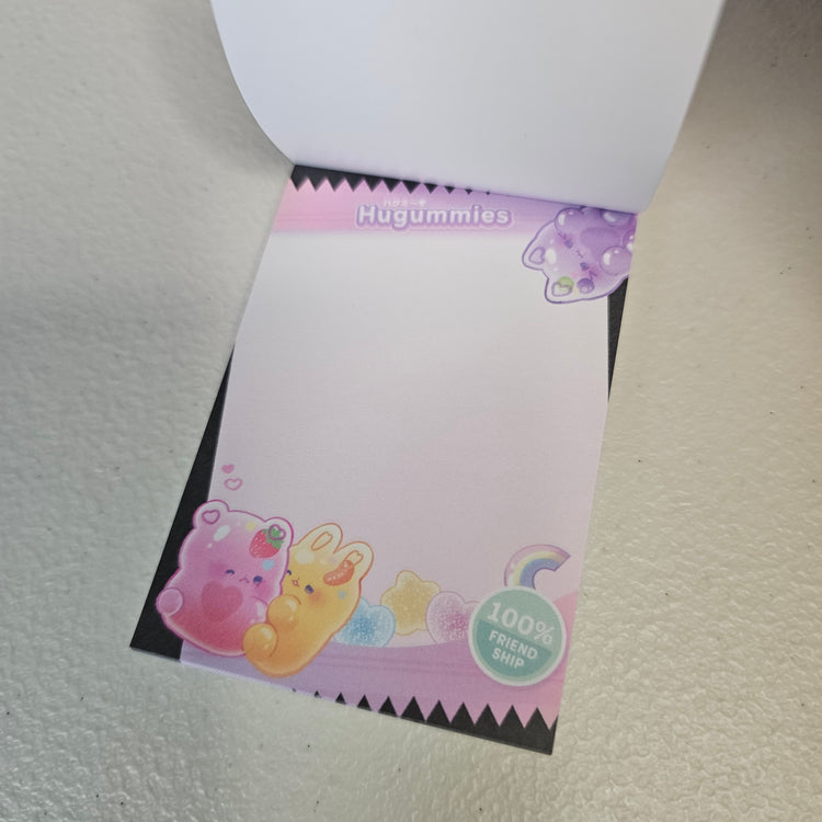 Hugummies Mini Memo Pad Crux Japan Kawaii Stationery Collectible Gifts