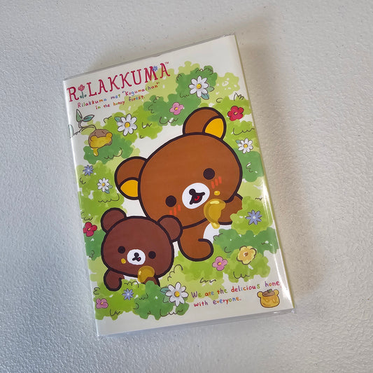 Rilakkuma Fold Out Memo Pad Kawaii Stationery Collectible Gifts