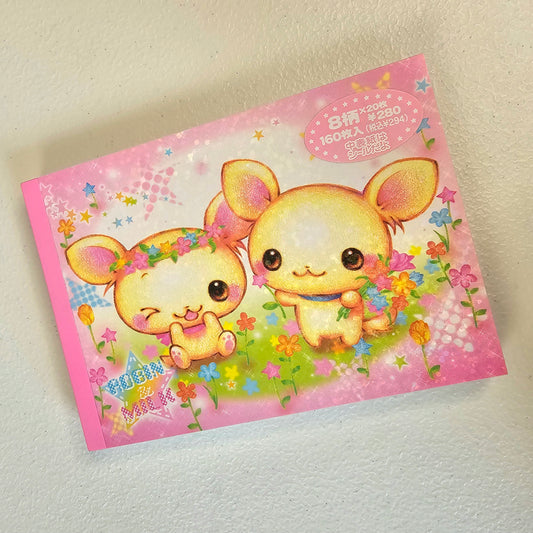 Robin & Milk Large Memo Pad Kawaii Stationery Notepad Collectible