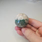 Green Flower Agate Sphere High Quality Collectible
