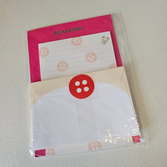 Rilakkuma San-x Letterset stationery Set Kawaii Japan Mail Letter Writing Collectible Gifts