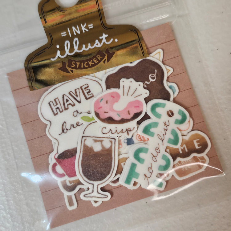 Mind Wave Inc. Japan Stickers Sticker Flakes Kawaii Collectible Cute