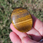 Tiger's Eye Worry Pocket Stone BONUS Info Card Gifts