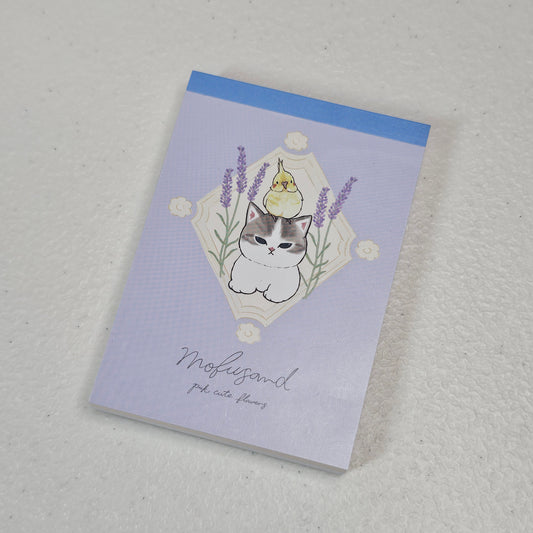 Mofusand Kitty Mini Memo Pad Japan Kawaii Stationery Collectible Gifts