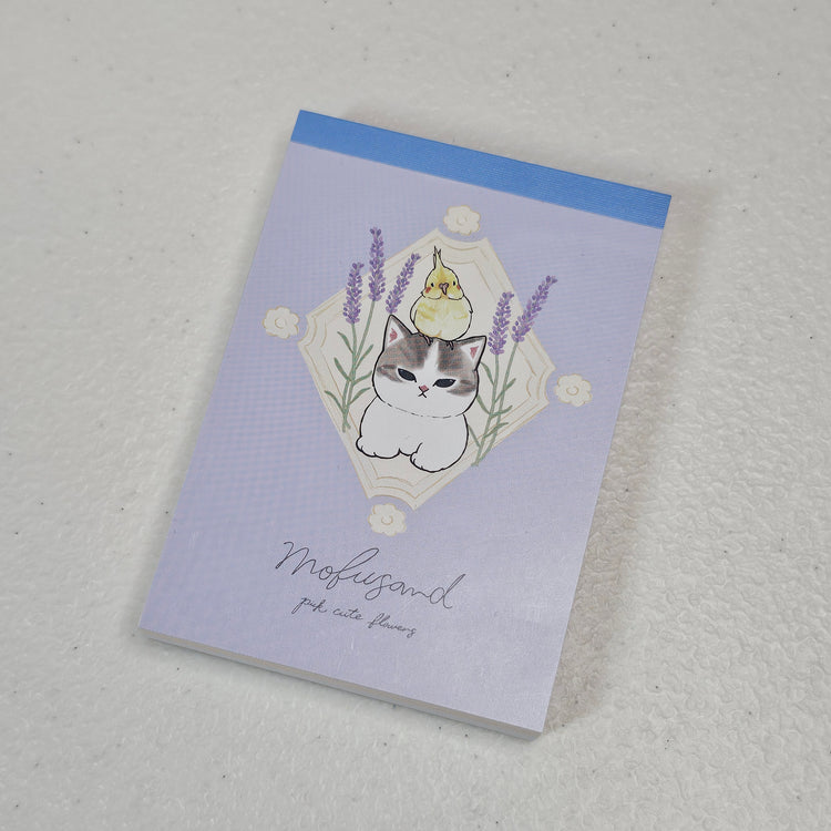 Mofusand Kitty Mini Memo Pad Japan Kawaii Stationery Collectible Gifts