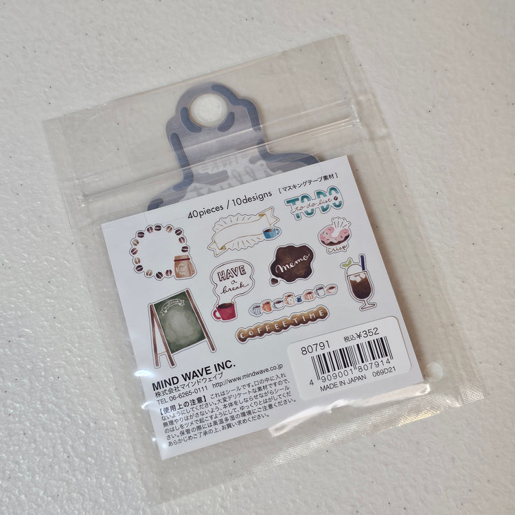 Mind Wave Inc. Japan Stickers Sticker Flakes Kawaii Collectible Cute