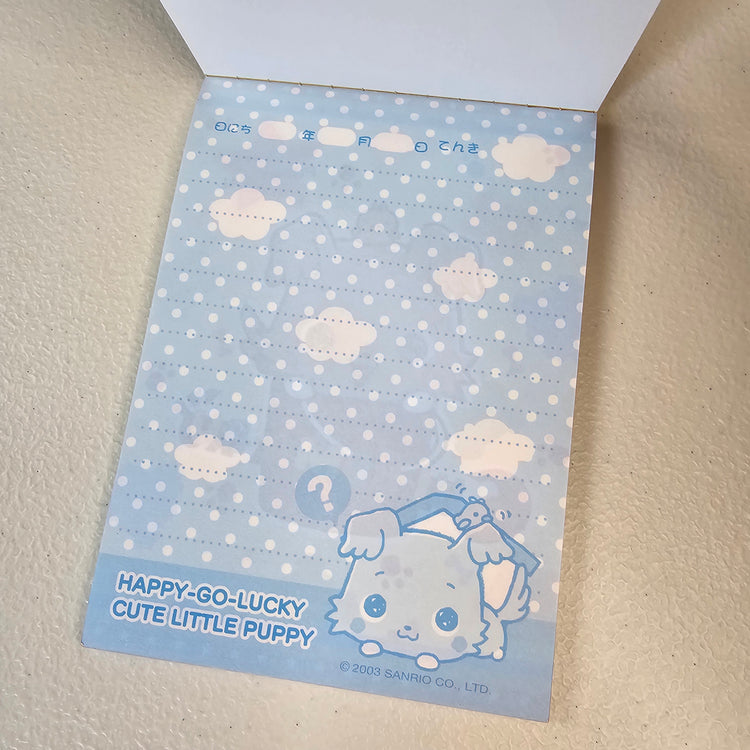 Chibimaru Large Memo Pad Kawaii Stationery Notepad Used Deadstock