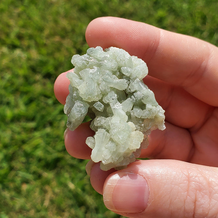 Natural Prehnite Specimen Crystals Minerals Stones Natural Flashy