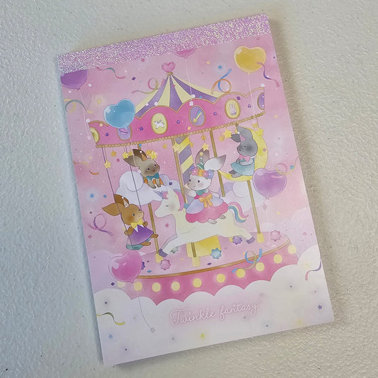 Twinkle Fantasy Memo Pad Kawaii Stationery Collectible Gifts