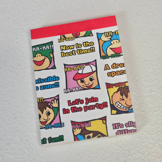 Pool Cool Party Vintage Mini Memo Pad Japan Kawaii Stationery Collectible Gifts