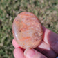 Fire Agate Worry Pocket Stone Crystals Stones BONUS INFO CARD Gifts