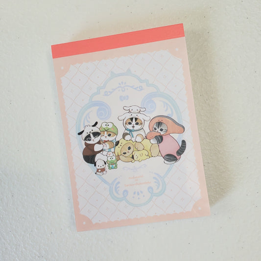 Mofusand Cat Memo Pad Kawaii Japan Stationery