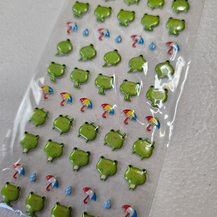 Kamio Frog Collection Kawaii Stickers Sticker Sheet Japan Cute Gifts