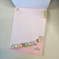 Sumikko Gurashi Memo Pad Sticker Page Kawaii Stationery Collectible Gifts Used