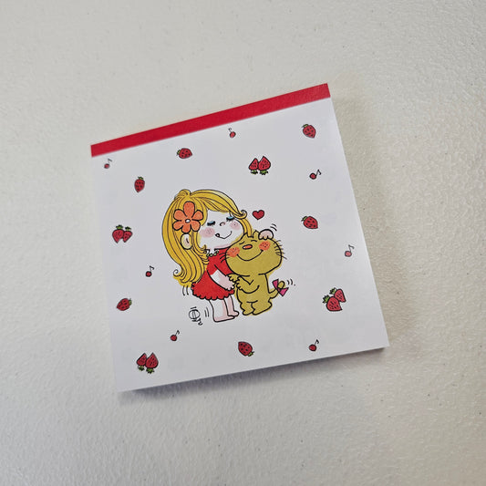 Ado Mizumori Memo Pad Kawaii Stationery Collectible Gifts