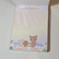 San-x Rilakkuma Korilakkuma Large Memo Pad Kawaii Japan