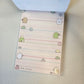 Sumikko Gurashi Memo Pad Sticker Page Kawaii Stationery Collectible Gifts Used