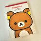 Rilakkuma Large Memo Pad Sticker Page Kawaii Stationery Notepad Collectible Used
