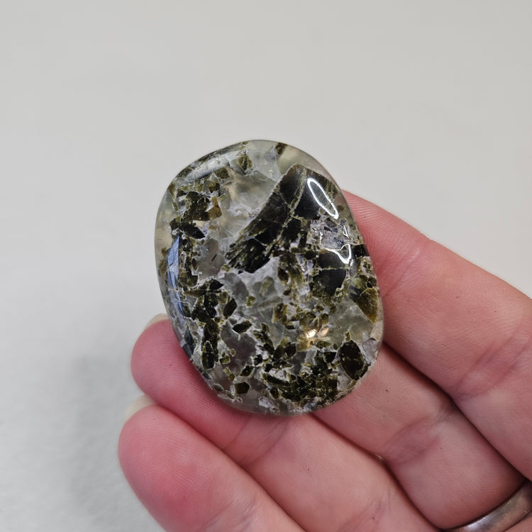 Prehnite Worry Pocket Stone Crystal Gifts