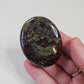 Dragon Blood Jasper Worry Pocket Stone Crystals Mineral Stones Natural BONUS Info Card