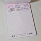Crux Charming Room Large Memo Pad Kawaii Stationery Notepad Collectible Gifts