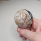 High Quality Fossilized Palm Root Sphere Indonesia Collectible