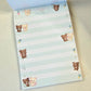 San-x Rilakkuma Large Memo Pad Kawaii Japan