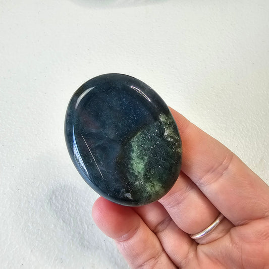 Ocean Jasper Worry Pocket Stone Crystals Mineral Stones BONUS INFO CARD Gifts