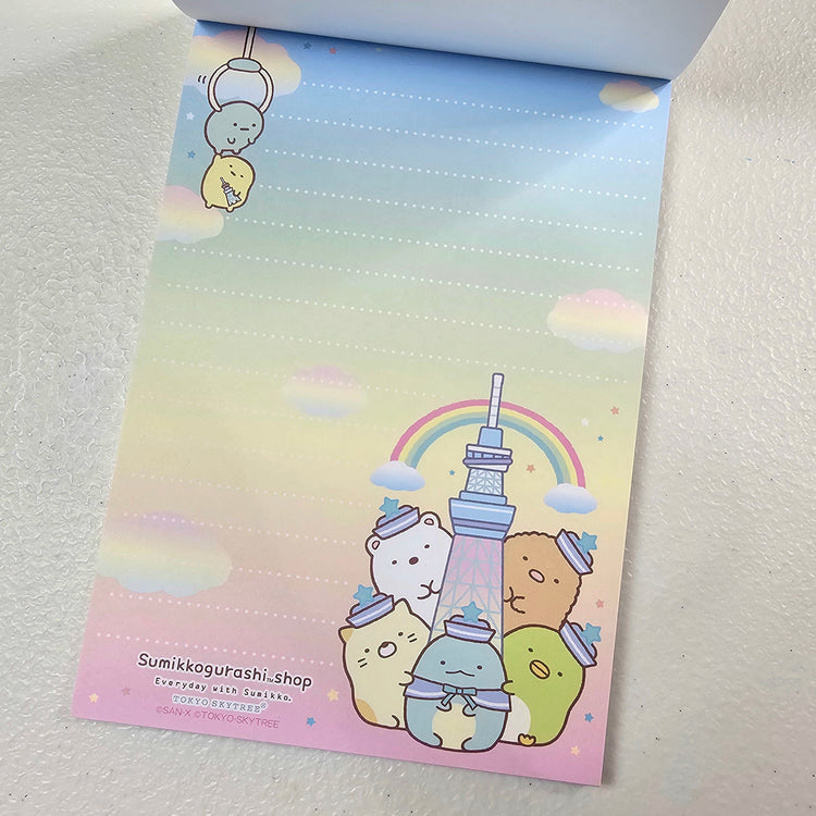San-x Sumikko Gurashi Large Memo Pad Kawaii Japan