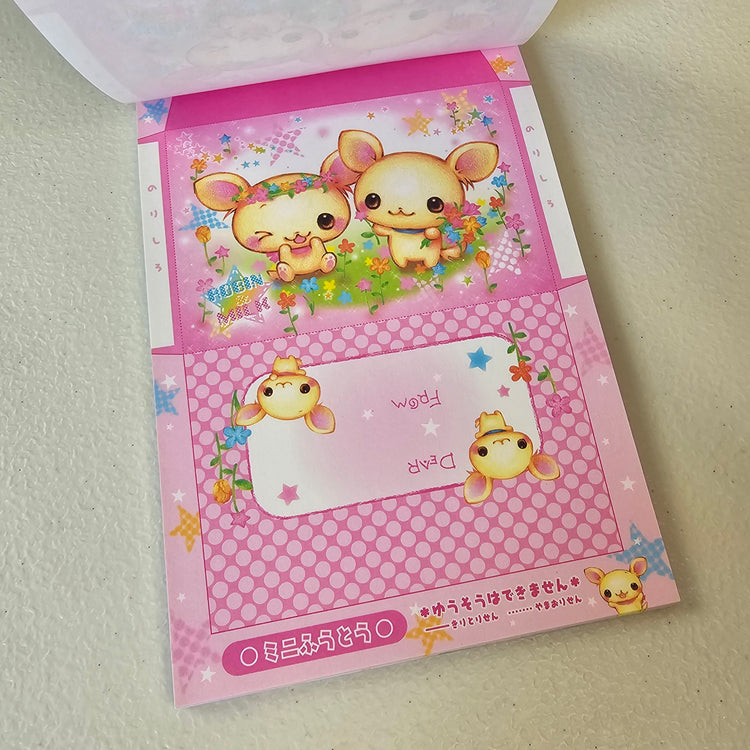 Robin & Milk Large Memo Pad Kawaii Stationery Notepad Collectible