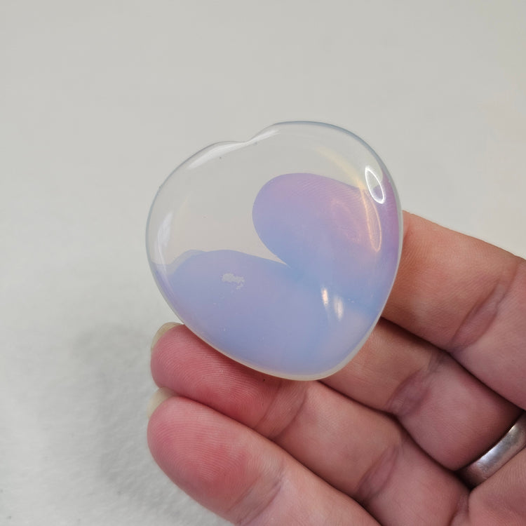 Opalite Worry Pocket Stone BONUS Info Card Gifts