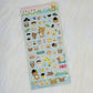 San-x Rilakkuma Hot Spring Stickers Sticker Sheet Kawaii Japan Collectible Cute Gifts