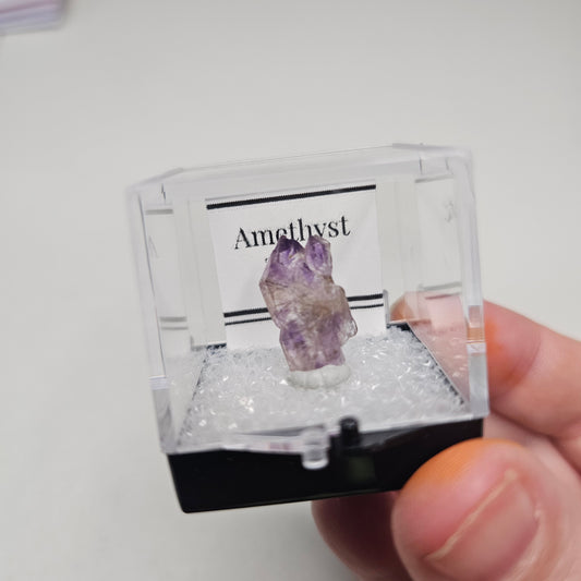 Amethyst Crystals Minerals Thumbnails Natural Specimen Collectible