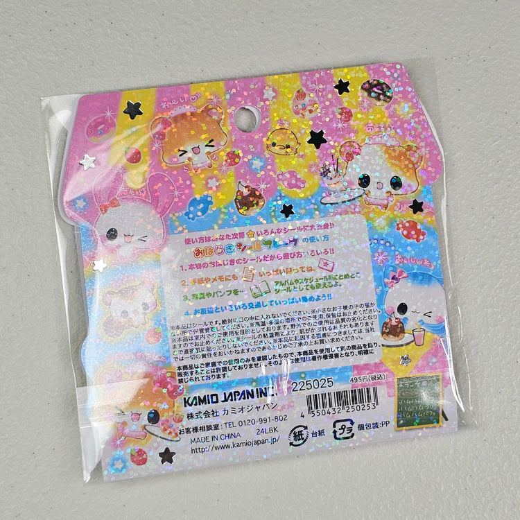 Cafe Heisei Ohajiki Marble Flake Stickers Kawaii Japan Collectible