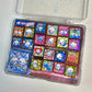 Awawa chan Kawaii Stamp set stampers Japan Retro Collectible Gifts Planner Used