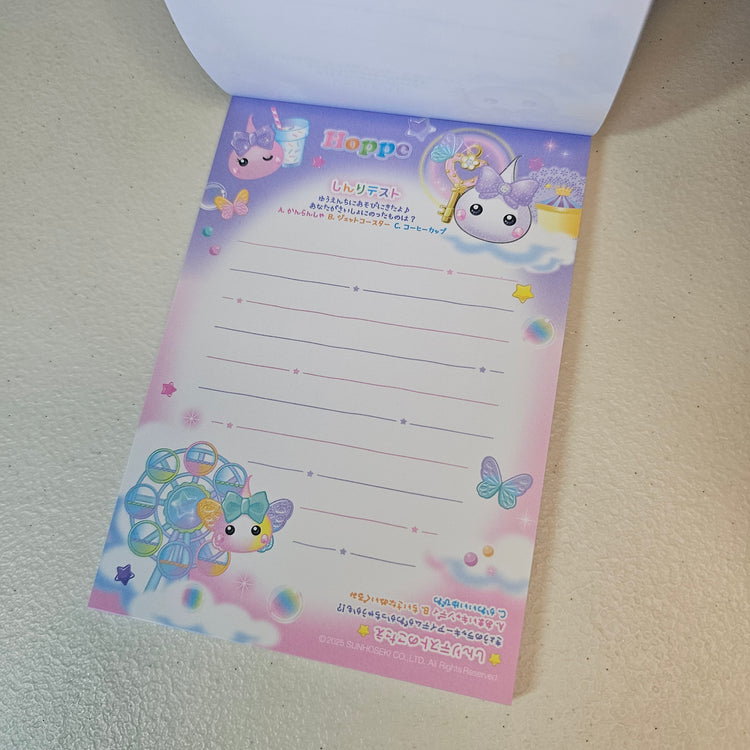 Hoppe Kamio Japan Large Memo Pad Kawaii Stationery